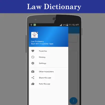 Law Dictionary android App screenshot 1