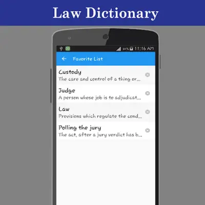 Law Dictionary android App screenshot 2